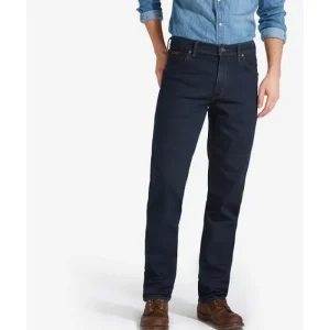 Wrangler Trousers*Texas Stretch Jean Blue/Black