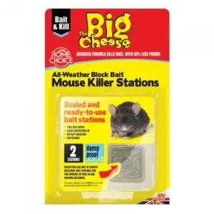 The Big Cheese Mouse And Rat Traps | Pest Control*All Weather Block Bait Mouse Station