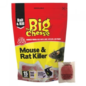 The Big Cheese Mouse And Rat Traps | Rodent Poison*Mouse + Rat Killer 15 pack
