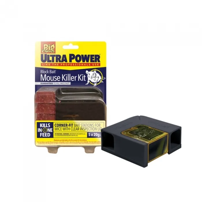 the_big_cheese_ultra_powe_0-5.webp The Big Cheese Mouse And Rat Traps | Pest Control*Ultra Power Block Bait Mouse Killer Kit