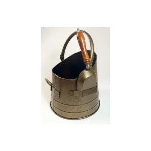 The Brass World Coal Buckets*1815BR Coal Bucket with Scoop - Brass Antique