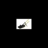 The Brass World Fire Tools & Maintenance*BS-005 12" Brush + Shovel Set - Black + Brass