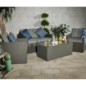 Royalcraft Garden Furniture*The Settrington Sofa Set Grey