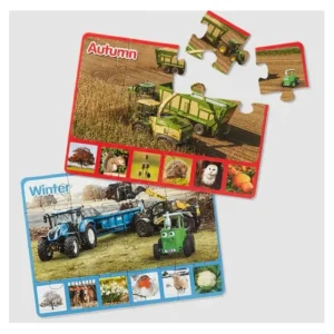 Tractor Ted Games*4 Puzzles In A Box Seasons