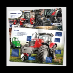 Tractor Ted Books & Dvd`S*Fact Book Lets Look At Tractors