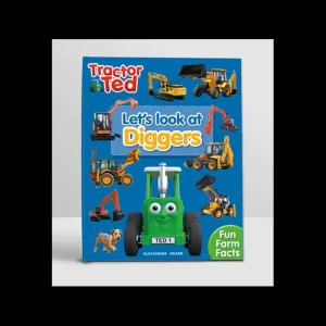 Tractor Ted Books & Dvd`S*Fact Book Lets Look At Diggers