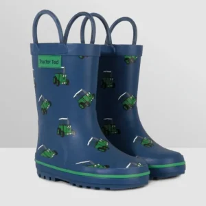 Tractor Ted Wellingtons | Clothing & Footwear*Navy Welly boots