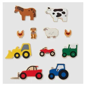 Tractor Ted Games*Wooden Farm Play Blocks