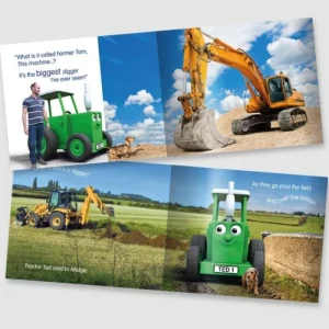 Tractor Ted Books & Dvd`S*Tractor Time Book Digger Time