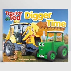Tractor Ted Books & Dvd`S*Tractor Time Book Digger Time