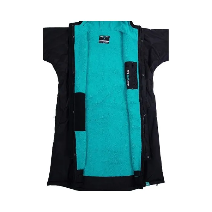 two_bare_feet_weatherproo_1.webp Women Two Bare Feet Coats & Jackets | Coats & Jackets*Weatherproof Riding Robe (Black/Teal)