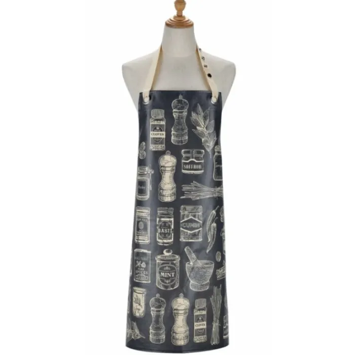 ulster_weavers_apron_oilc_0-1.webp Ulster Weavers Kitchen And Dining | Tea Towels & Aprons*Apron Oilcloth - Herbs + Spices