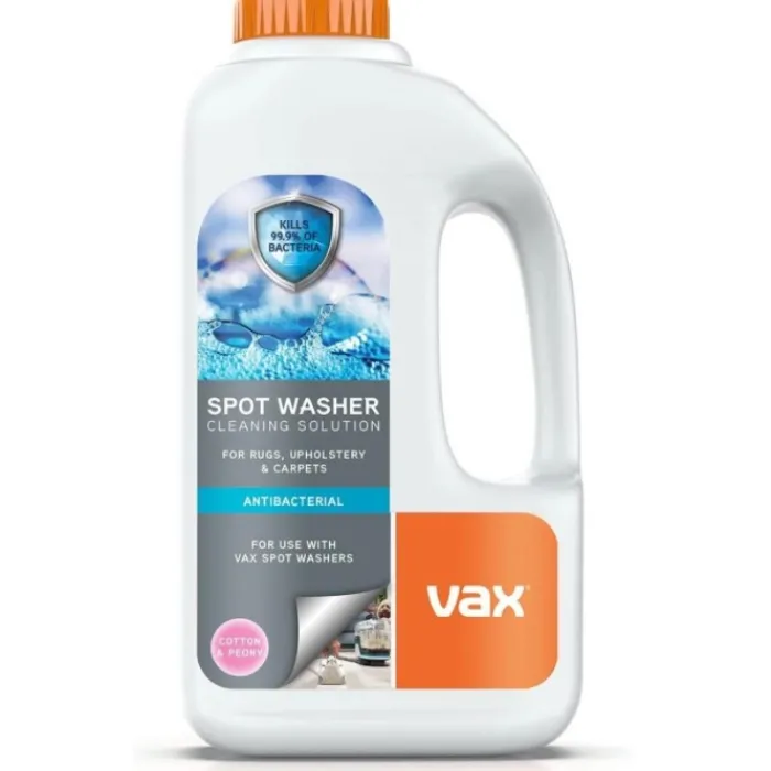 vax__spotwash_antibacteri_0.webp Vax Vacuum Cleaners*1-9-142885 Spotwash Antibacterial Solution 1.5L COTTON & PEONY