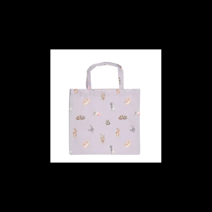 wrendale__the_snuggle_is__0.webp Wrendale Designs Other*Wrendale ' The Snuggle is Real' Foldable shopping bag