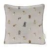 WRENDALEF/C Cushions*Wrendale 'Blooming with Love' Square Cushion