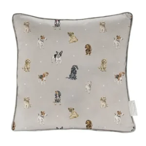 WRENDALEF/C Cushions*Wrendale 'Blooming with Love' Square Cushion