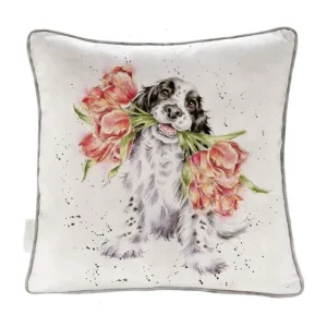 WRENDALEF/C Cushions*Wrendale 'Blooming with Love' Square Cushion