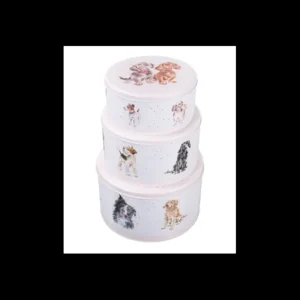 WRENDALEF/C Kitchen And Dining | Cake Tins*Wrendale Cake Tin Nest A Dogs Life