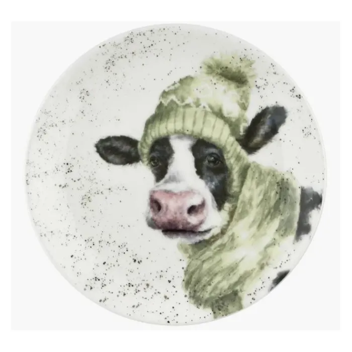 wrendale_designs_cow_amp__2.webp Portmeirion Kitchen And Dining | Tableware*Wrendale Designs Cow & Duck 2 Coupe Plates