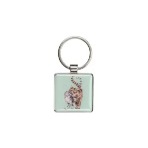 WRENDALEF/C Other*Wrendale 'Feline Good' Keyring