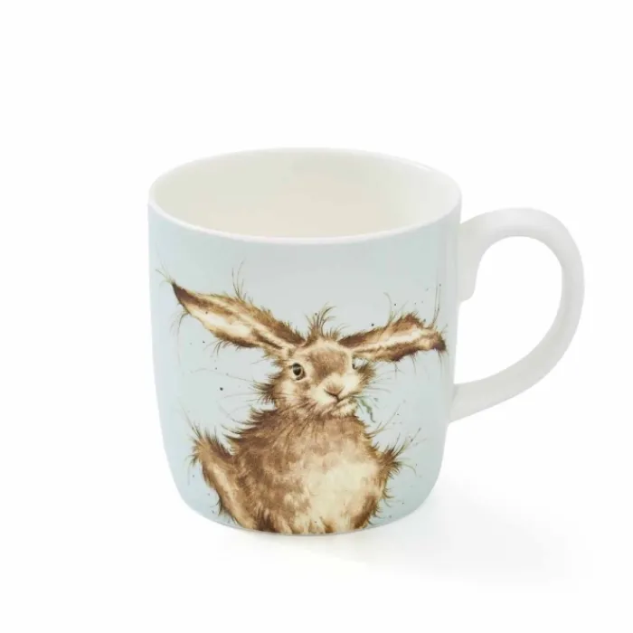 wrendale_hare_brained_mug_0.webp Portmeirion Kitchen And Dining | Mugs*Wrendale 'Hare Brained' Mug