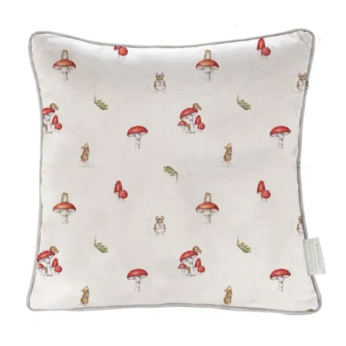 wrendale_hes_a_fungi_squa_0.webp WRENDALEF/C Cushions*Wrendale 'He's a Fun-Gi' Square Cushion
