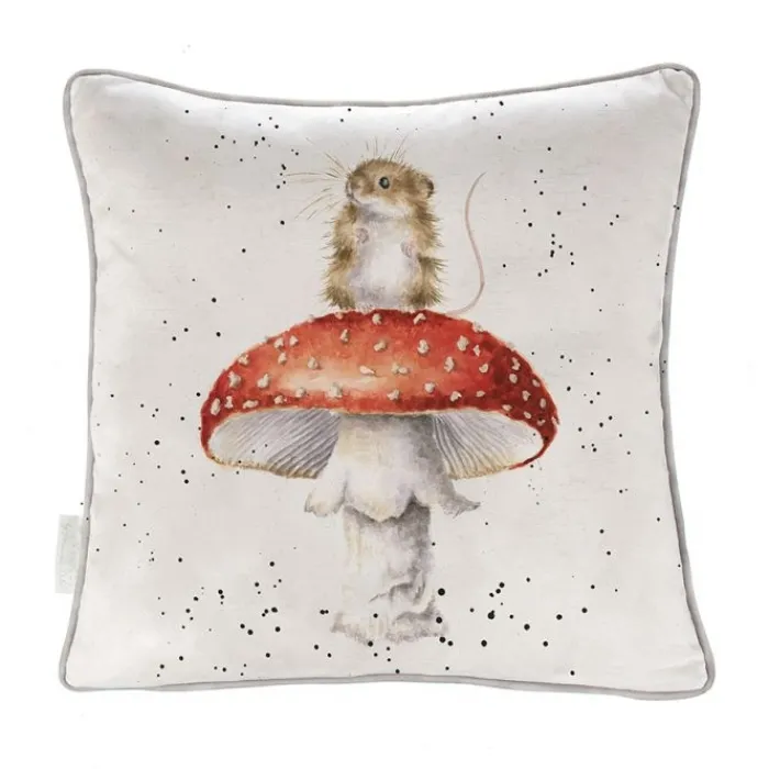 wrendale_hes_a_fungi_squa_1.webp WRENDALEF/C Cushions*Wrendale 'He's a Fun-Gi' Square Cushion