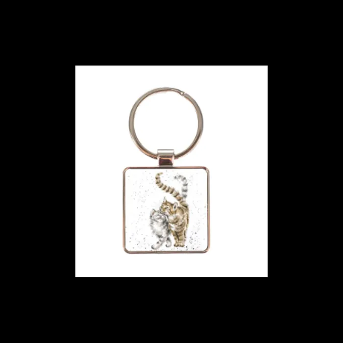 wrendale_keyring_feline_g_0.webp WRENDALEF/C Other*Wrendale Keyring 'Feline Good'