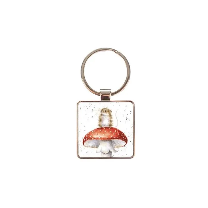 wrendale_keyring_hes_a_fu_0.webp WRENDALEF/C Other*Wrendale Keyring 'He's A Fun-Gi' Mouse