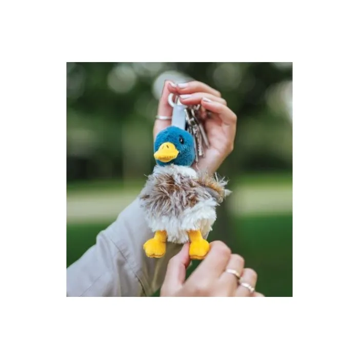 wrendale_plush_keyring_du_0.webp WRENDALEF/C Other*Wrendale Plush Keyring Duck - Webster