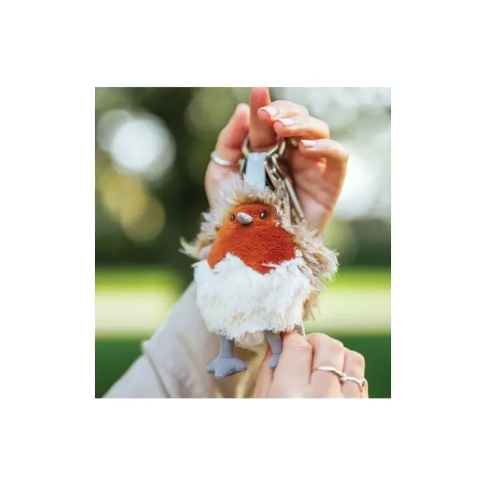 wrendale_plush_keyring_ro_0.webp WRENDALEF/C Other*Wrendale Plush Keyring Robin- Adele