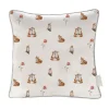 WRENDALEF/C Cushions*Wrendale 'Poppy Fields' Square Cushion