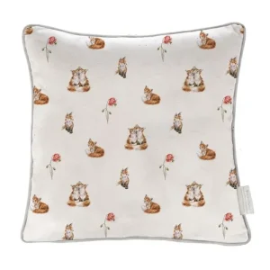 WRENDALEF/C Cushions*Wrendale 'Poppy Fields' Square Cushion