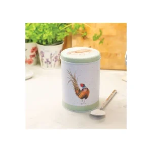 WRENDALEF/C Kitchen And Dining | Cake Tins*Wrendale Round Tin New Green Lid