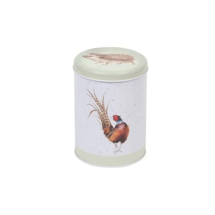 wrendale_round_tin_new_gr_1.webp WRENDALEF/C Kitchen And Dining | Cake Tins*Wrendale Round Tin New Green Lid