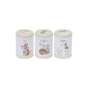 WRENDALEF/C Other*Wrendale Tea Coffee Sugar New Green Lid