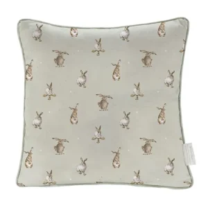 WRENDALEF/C Cushions*Wrendale 'The Winter Hare' Square Cushion