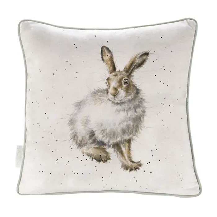 wrendale_the_winter_hare__1.webp WRENDALEF/C Cushions*Wrendale 'The Winter Hare' Square Cushion