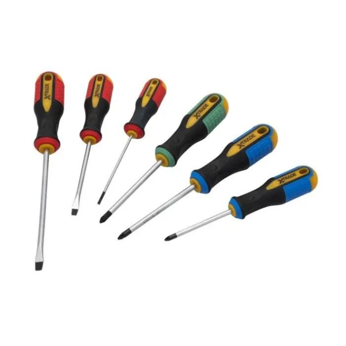 xtrade__piece_screwdriver_1.webp X TRADE Screwdrivers*XTrade 6 Piece Screwdriver Set