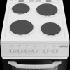 Zenith Freestanding Cookers*ZE503W 50cm Electric Single Oven with solid plate - hob White